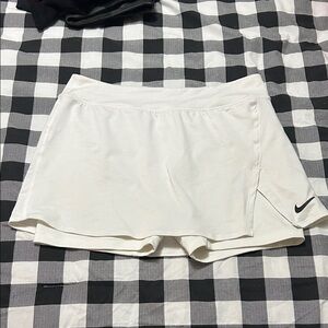 Nike Ivory Athletic Skirt
